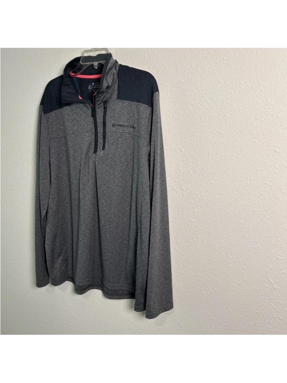 Vineyard Vines On The Go Shep 1/4 Zip Long Sleeve Performance Shirt Men’s XL - Picture 6 of 12